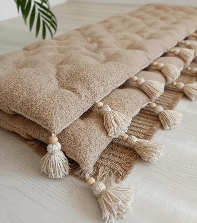 شاه نشین و تشکچه ی مبل ضدآب دکوراتیوضد لغزش،